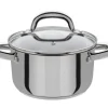 GSW Fleischtopf Montreal mit Glasdeckel 16Cm