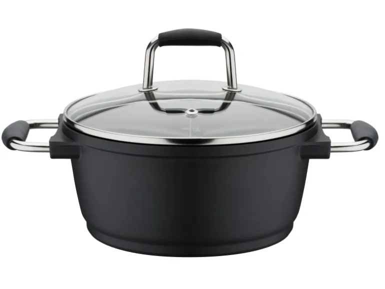 GSW Kochtopf SCALA mit Glasdeckel 24Cm