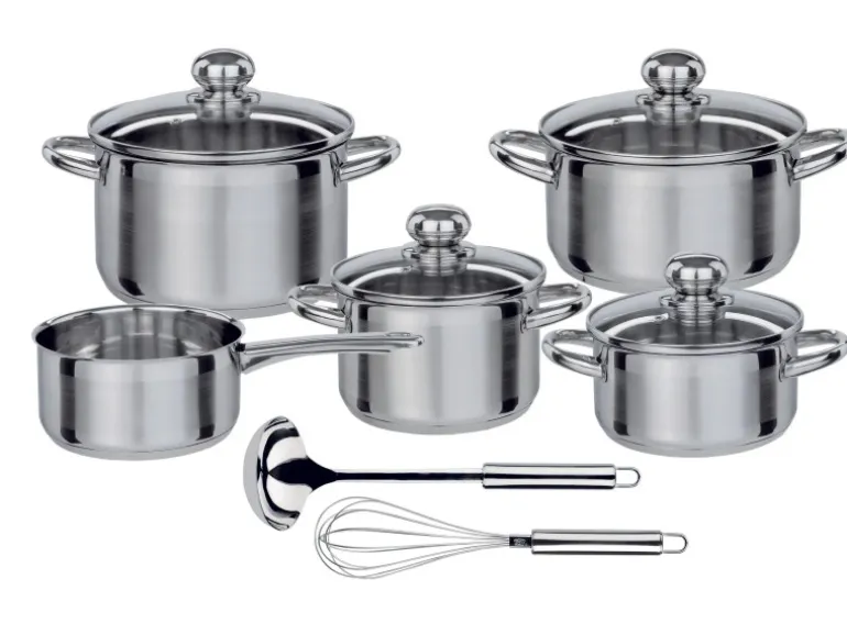 GSW Kochtopf Set Silver Star 11 Teilig