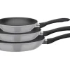 GSW Pfannen Premium Set Nova 3 Teillig Schwarz