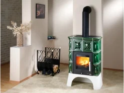 Haas+Sohn Treviso II Kaminofen Keramik Grün 8 kW