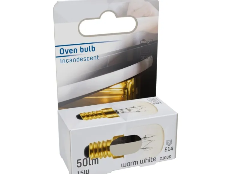 Halogen-Backofenlampe E14 Kapsel 15 W 50 lm Ø 2,2 cm x 5 cm