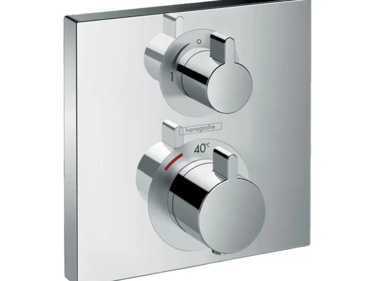 Hansgrohe Ecostat Square Thermostat Unterputz für 1 Verbraucher Chrom