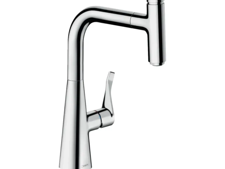 Hansgrohe Einhebel-Küchenmischer Metris Select 240 mit Ausziehauslauf Chrom