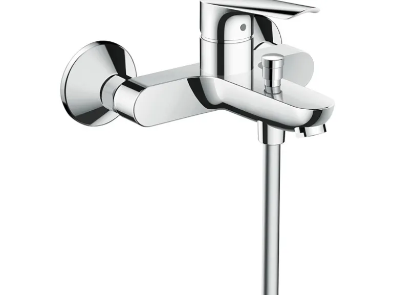 Hansgrohe Einhebel-Wannenarmatur Logis E Aufputz Chrom