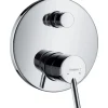 Hansgrohe Einhebel-Wannenarmatur Talis S Unterputz m Sicherungskombination Chrom