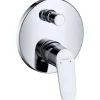 Hansgrohe Einhebel-Wannenmischer Focus Unterputz Chrom