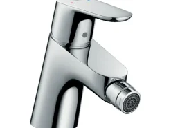 Hansgrohe Focus Einhebel-Bidetmischer mit Zugstangen-Ablaufgarnitur Chrom