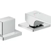 Hansgrohe 2-Loch Einhebel-Wannenrandarmatur Metropol mit Hebelgriff Chrom