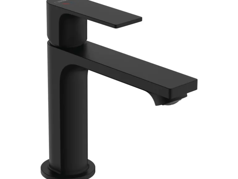 Hansgrohe Rebris E Einhebel-Waschtischmischer 110 CoolStart Mattschwarz