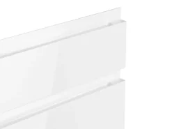 Held Küchen Küchenzeile Gera 360 cm Weiß/Beton mit E-Geräten Induktion