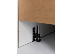 Held Küchen Küchenzeile Gera 300 cm Weiß/Beton ohne E-Geräte /autark