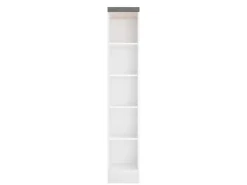 Held Küchen Offenes Regal Gera 30 cm Weiß/Beton