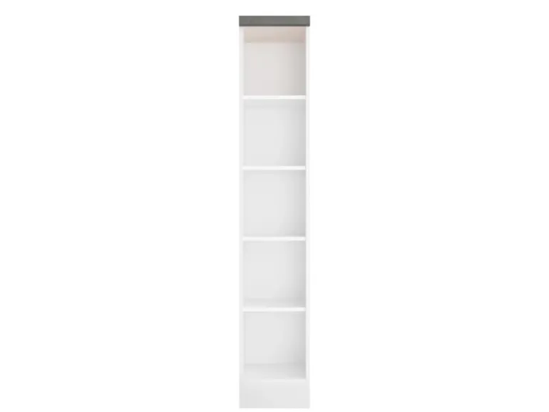 Held Küchen Offenes Regal Gera 30 cm Weiß/Beton