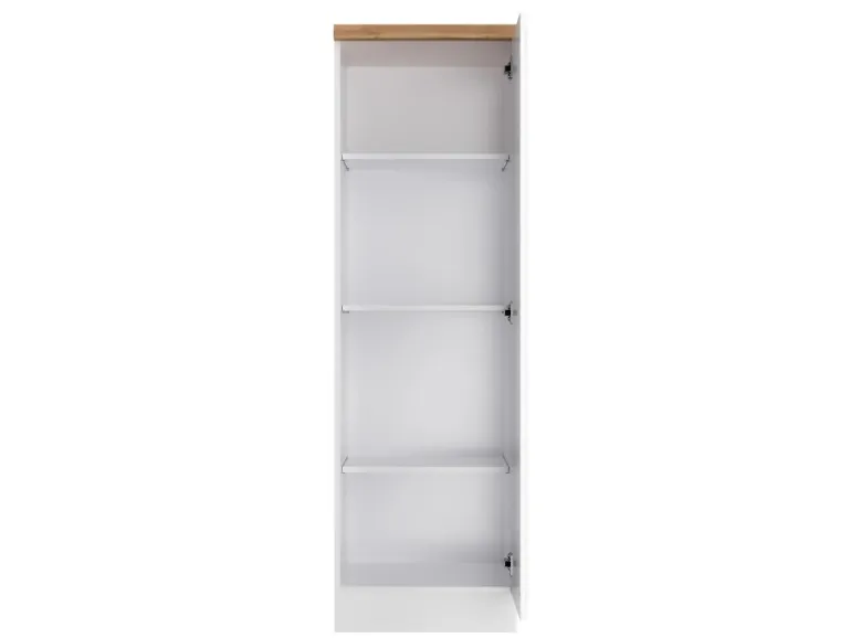 Held Küchen Vorratsschrank Gera 50 cm Weiß/Wotan