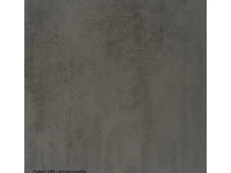 Held Küchen Winkelküche Gera 300 cm Weiß/Beton mit E-Geräten Induktion