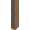 Held Möbel Apothekerschrank Sorrento 30x200x60cm 2 Auszüge Ant.-Wotan