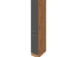 Held Möbel Apothekerschrank Sorrento 30x200x60cm 2 Auszüge Ant.-Wotan