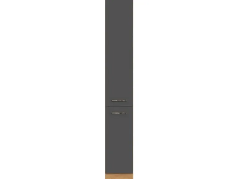 Held Möbel Apothekerschrank Sorrento 30x200x60cm 2 Auszüge Ant.-Wotan