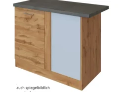 Held Möbel Küchen-Eck-Unterschrank Sorrento 110x85x60cm m.  Wotaneic.