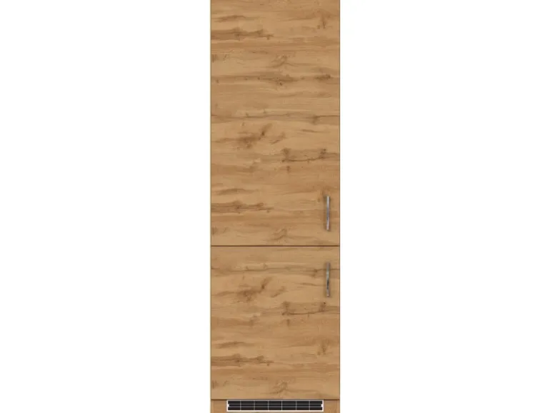 Held Möbel Küchen-Gefrierschrankumbau Sorrento B60 x H200 x T60 cm Wotaneiche