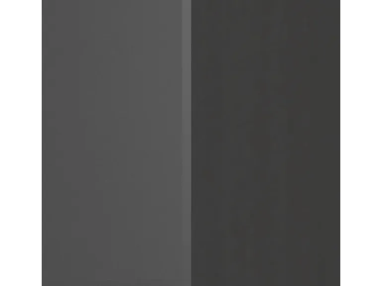Held Möbel Küchen-Hängeschrank Mailand 100 cm Hochglanz Graphit/Graphit