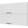 Held Möbel Küchen-Klapphängeschrank Sorrento BxHxT 110x 57x 34cm Weiß-Wotaneiche