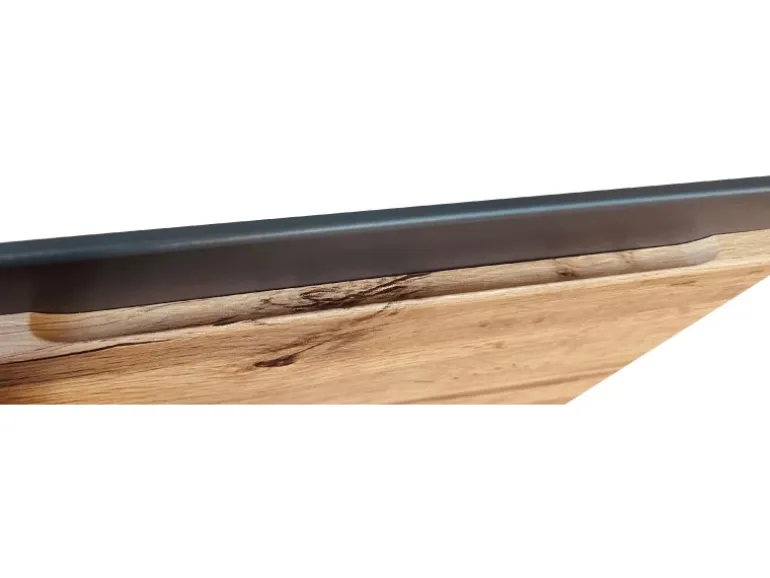 Held Möbel Küchen-KochfeldKüchen-Umbauschrank Turin 60 cm Wotaneiche/Graphit