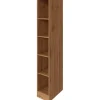 Held Möbel Küchenregal Sorrento BxHxT 30x 200x 60 cm 4 Einlegeböden Wotaneiche