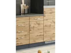 Held Möbel Küchen-Unterschrank Sorrento 50x85x60cm 1 Auszug Wotan.-Graf.