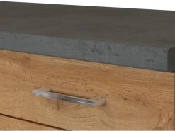 Held Möbel Küchenzeile Sorrento 210 cm Wotaneiche-Wotaneiche