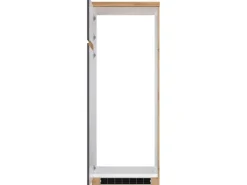 Held Möbel Umbauschrank für Kühl/Gefrierkombi Turin 60cm Graphit/WotanEiche