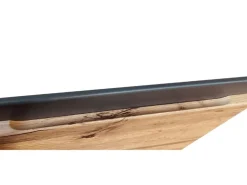 Held Möbel Winkelküche Turin 300 x 240 cm Wotaneiche-Graphit ohne E-Geräte