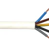 Herdanschlussleitung H05VV-F 5G2,5 Weiß 5 m