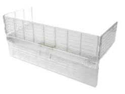 Herdschutzgitter Deluxe mit Schalterabdeckung Transparent
