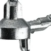 Hettich Bodenträger mit Zapfen Ø 3 mm / 5 mm Zinkdruckguss 20 Stück