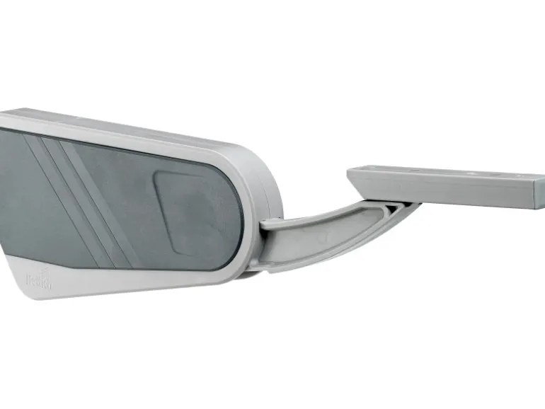 Hettich Klappenstütze Soft Close Kunststoff Grau 1 Stück