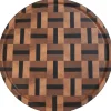 holz4home Schneidebrett Servierbrett Rund aus Birke