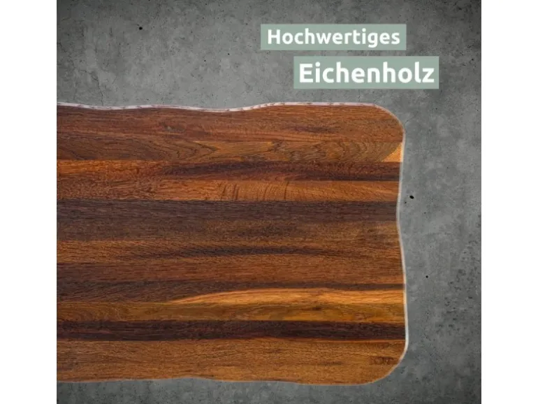 holz4homeLa Madera Steakbrett Master aus Eiche Dunkel