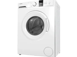 homeX Waschmaschine 7kg 1200 U/Min Inverter Motor AquaStop Schontrommel 15 Programme WF712B-W