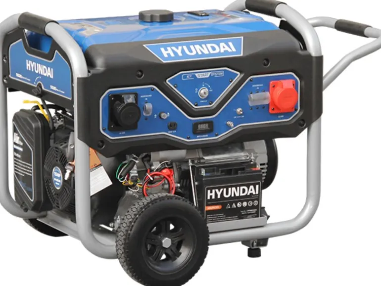 Hyundai Stromerzeuger/Benzin-Generator BG55054 mit 5,5 kW/15 PS