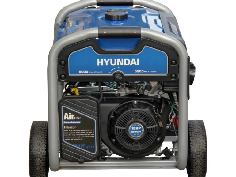 Hyundai Stromerzeuger/Benzin-Generator BG55054 mit 5,5 kW/15 PS