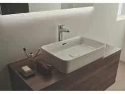Ideal Standard Aufsatzwaschtisch Strada II 60x40 cm o. Hahnloch m. Überlauf Weiß