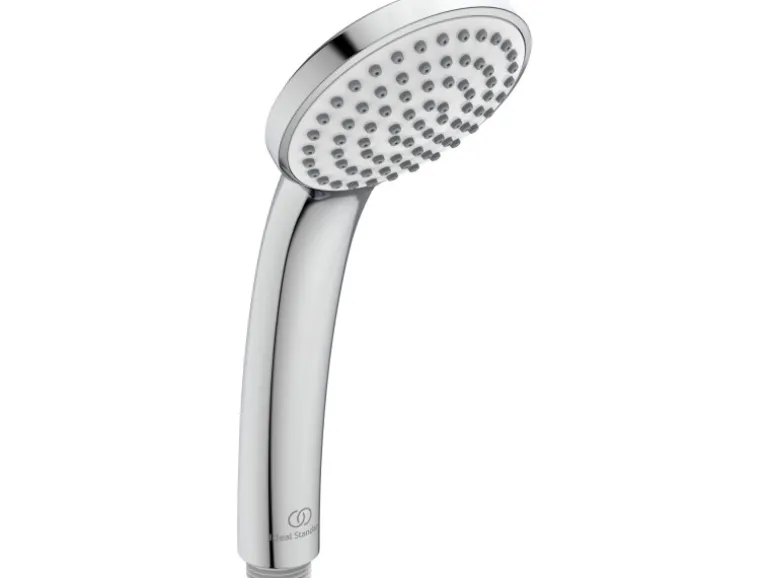 Ideal Standard Badearmatur Ceraplan Chrom Aufputz mit Handbrause-Set