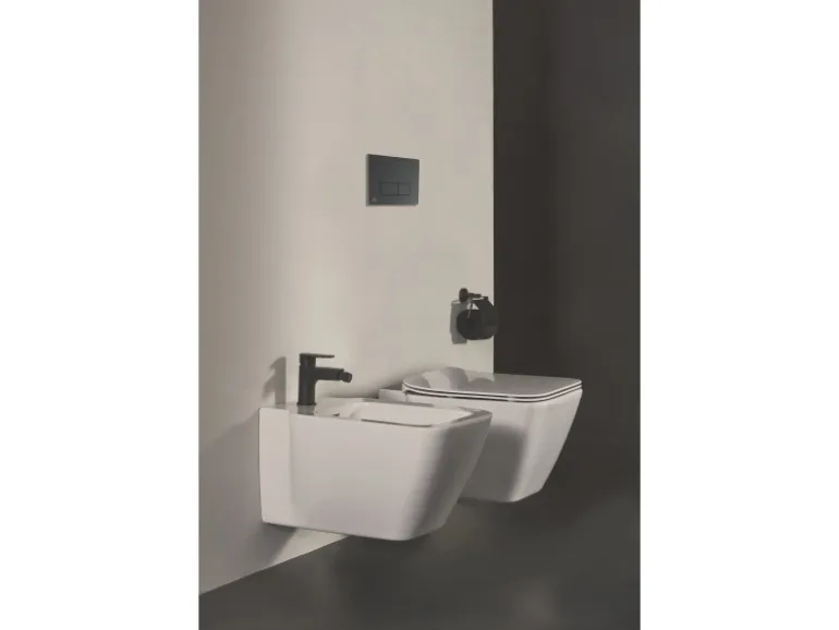 Ideal Standard Bidetarmatur Cerafine O Schwarz matt