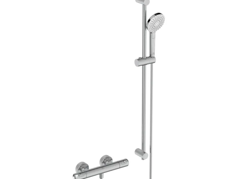 Ideal Standard Duschsystem Ceratherm T50 Aufputz Brausestange 900 mm Chrom