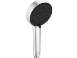 Ideal Standard Duschsystem Einhebel-Armatur mit Regen- und Handbrause Silver