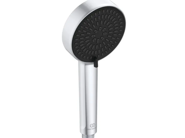 Ideal Standard Duschsystem Einhebel-Armatur mit Regen- und Handbrause Silver