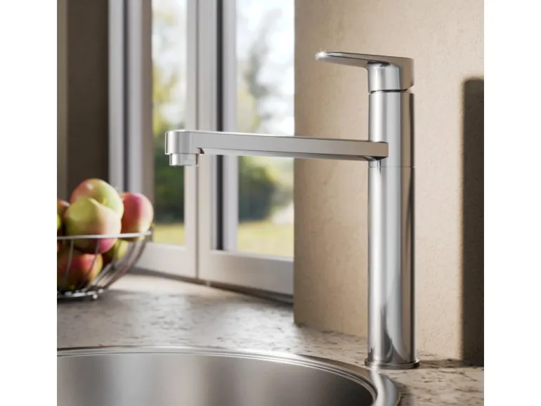 Ideal Standard Küchenarmatur Cerafine O hoher Auslauf Chrom