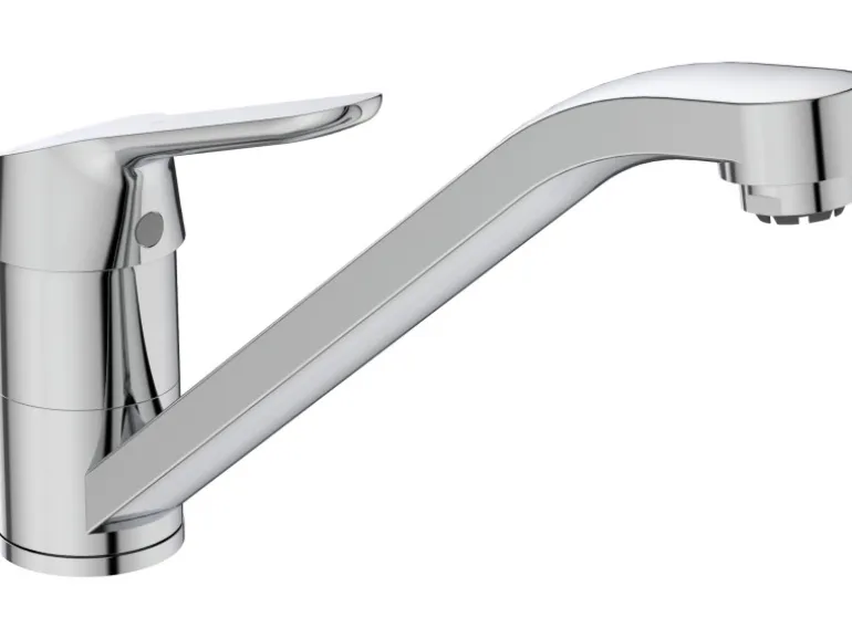 Ideal Standard Küchenarmatur Ceraflex mit Niederdruck BlueStart Chrom